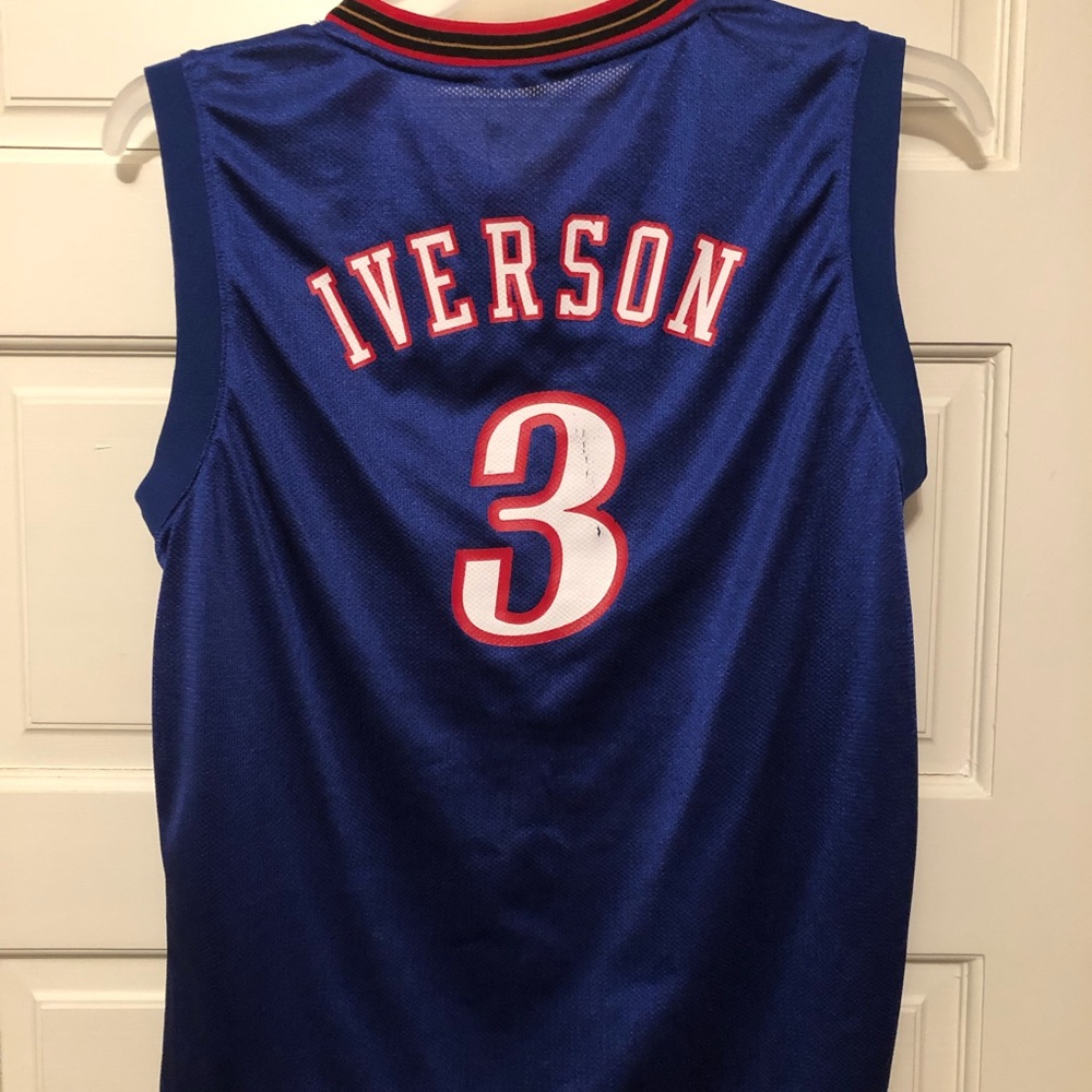 Iverson sixers Jersey